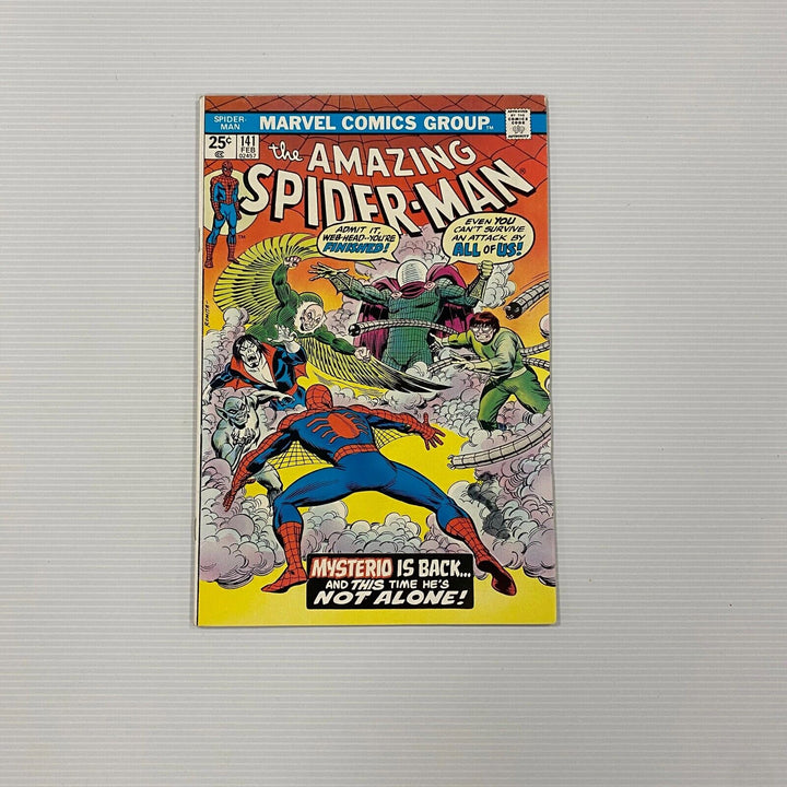 Amazing Spider-Man #141 1975 VF+ Cent Copy 1st Danny Ekhart as Mysterio