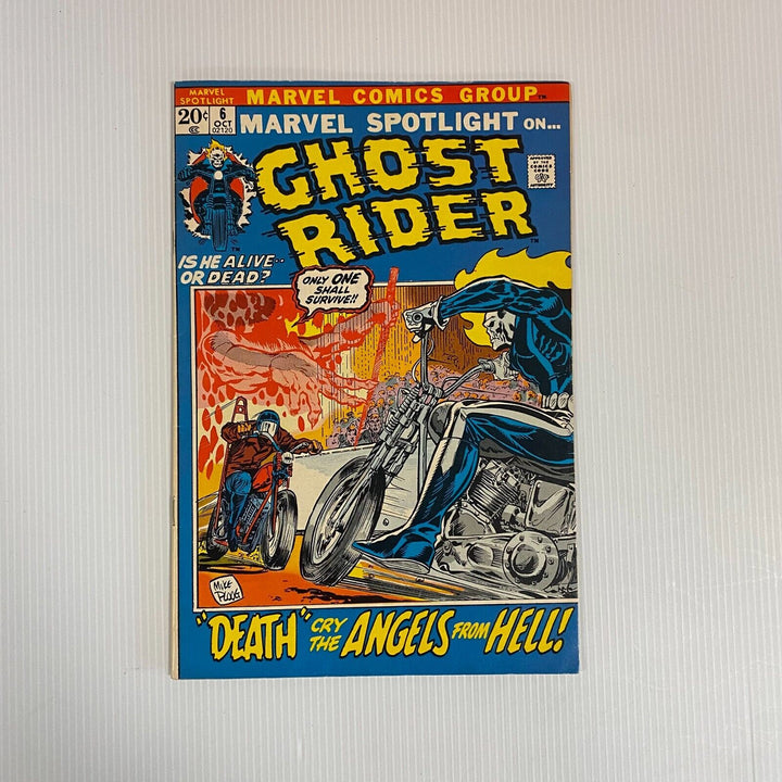 Marvel Spotlight on Ghost Rider #6 VF 1972 2nd appearance Ghost Rider Cent Copy
