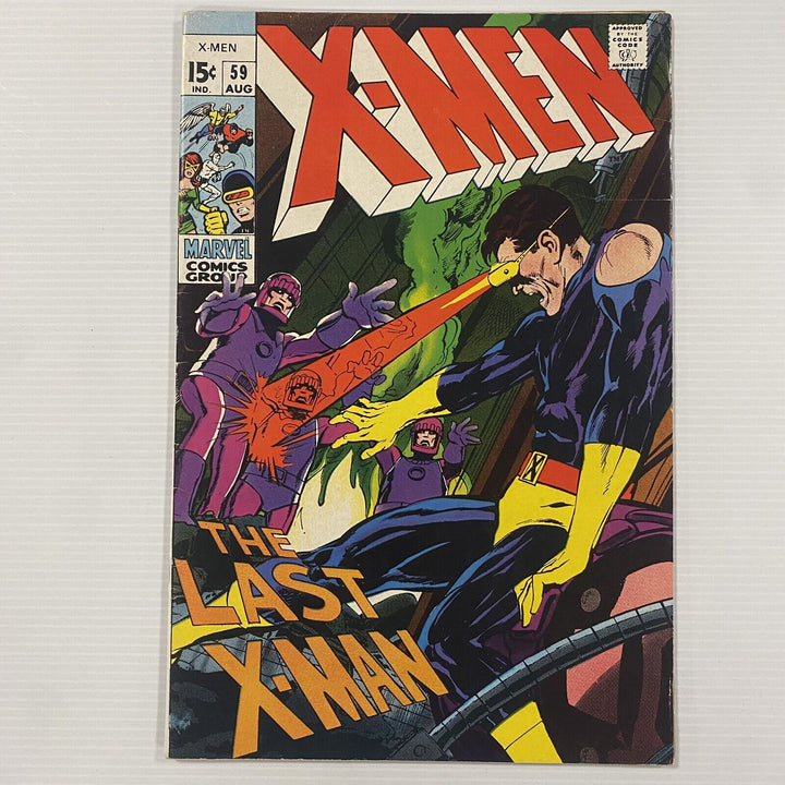 X-Men #59 1969 FN Cent Copy  Pence Copy