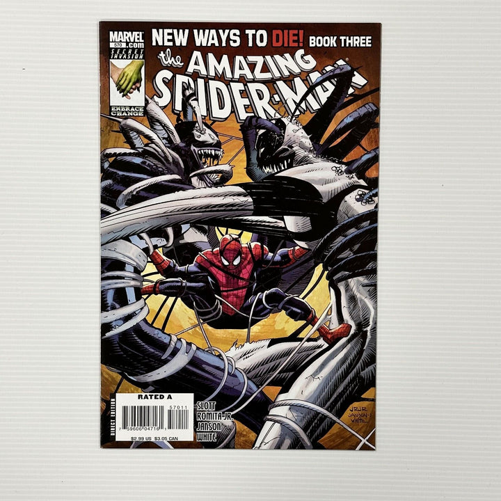 Amazing Spider-Man #570 VF 2008 1st Anti-Venom