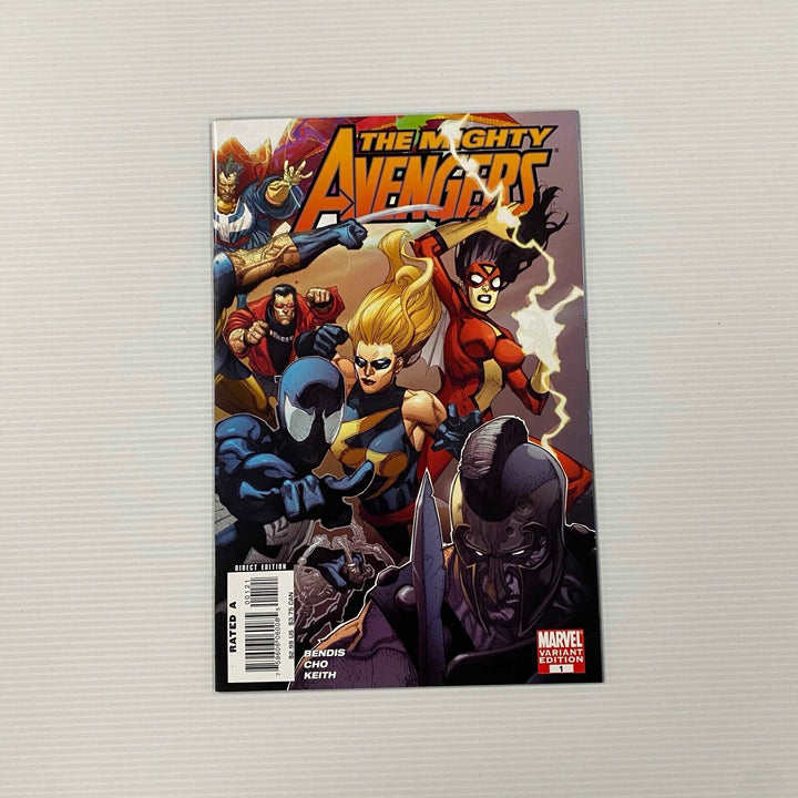 Mighty Avengers #1 VF/NM 2007 1B Leinil Yu 1:100 Variant Edition