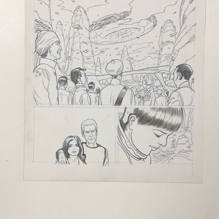 Dave Taylor Original Artwork for IDW Publish’s Doctor Who: #5 page 20