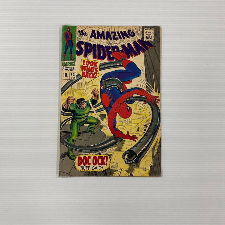 Amazing Spider-Man #53 1967 VG/FN Pence Copy