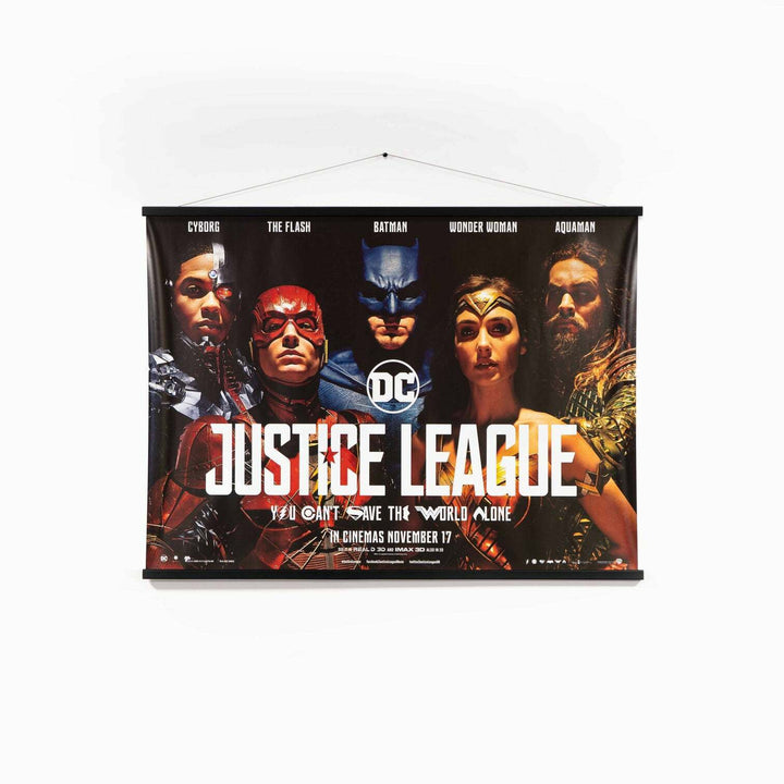 DC's Justice League 2017 Double Sided Movie Poster Original UK Quad