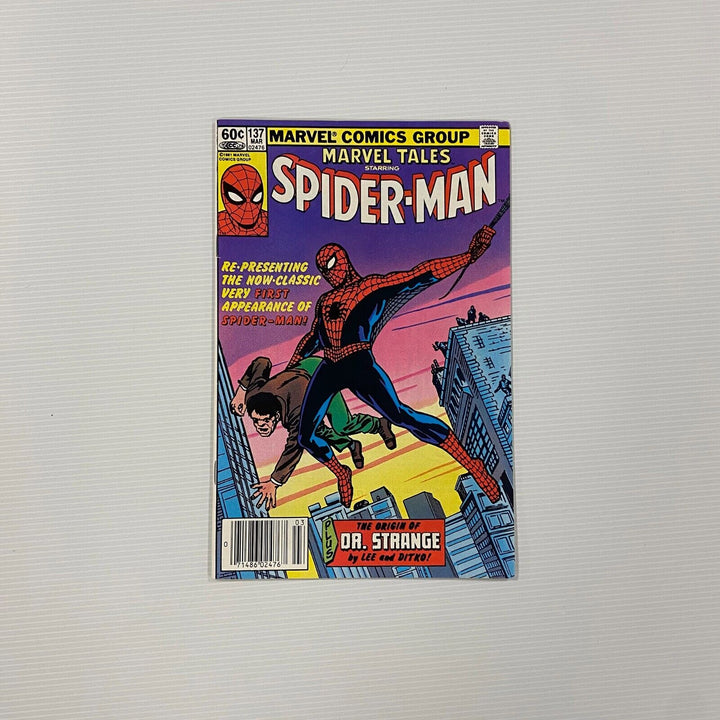 Marvel Tales Starring Spider-Man #137 1981 VF/NM (AF15 reprint) Newsstand