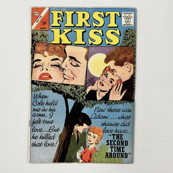 First Kiss #33 1962 VG Charlton Comics **Wrinkled from rope binding**