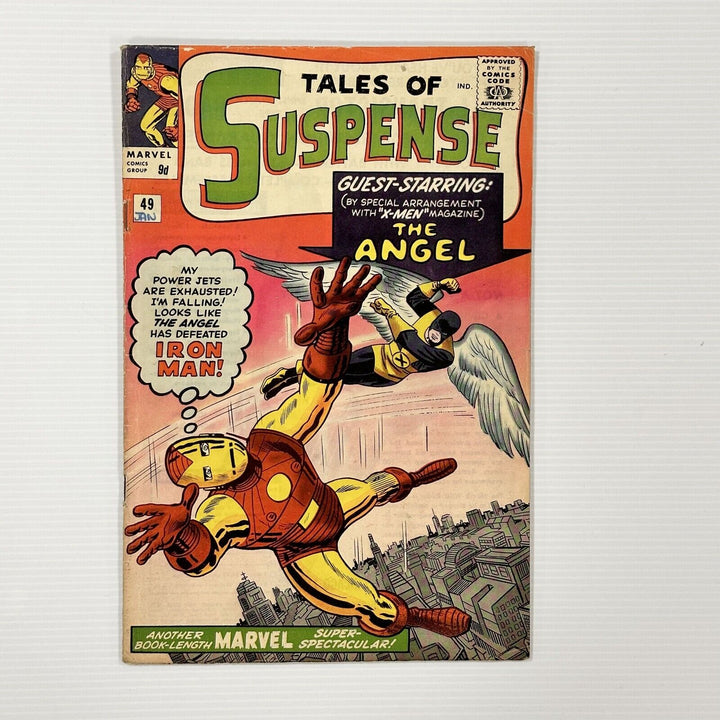 Tales of Suspense #49 1964 VG Pence Copy 1st X-Men Crossover