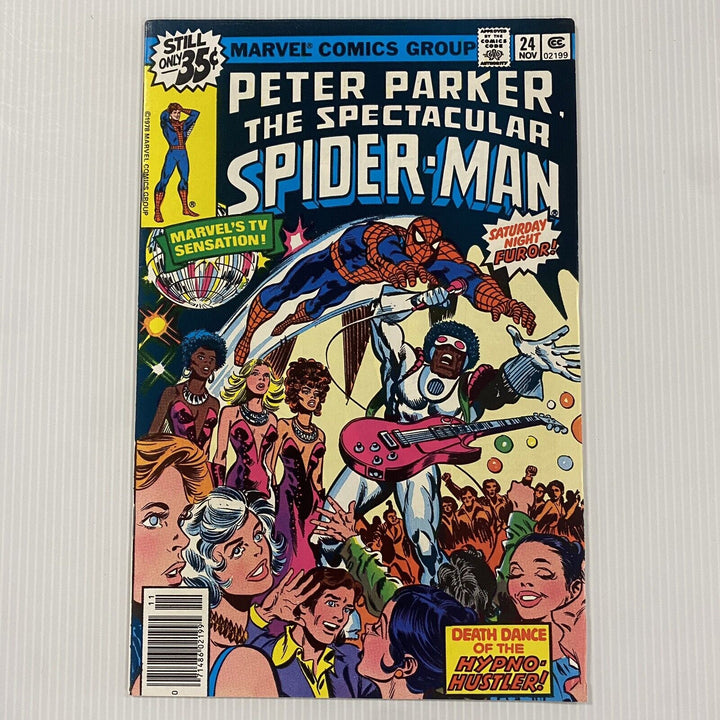 Peter Parker Spectacular Spider-Man #24 1978 VF/NM 1st Hypno-Hustler