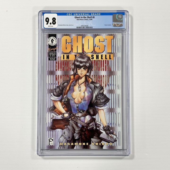 Ghost in the Shell #8 1995 CGC 9.8 White Pages inc. Poster