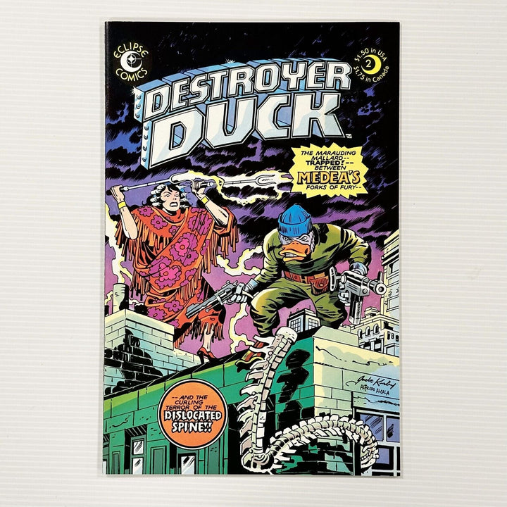 Destroyer Duck #2 1982 VF/NM Eclipse Comics
