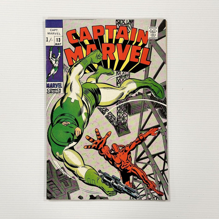 Captain Marvel #13 1969 FN+ Pence Copy