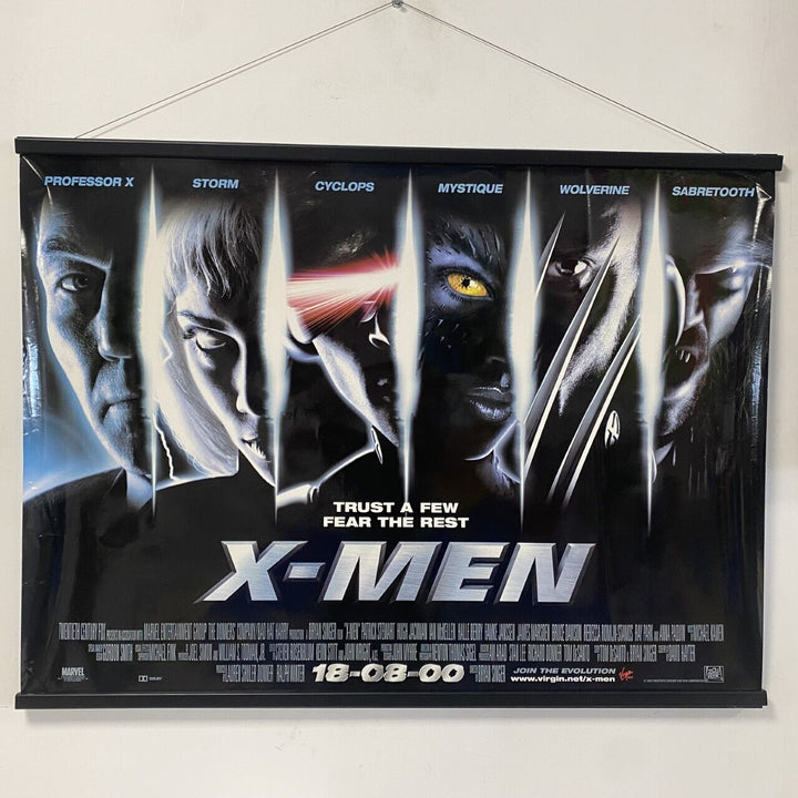 X-Men, Double Sided - Original UK QUAD Sheet Movie Poster