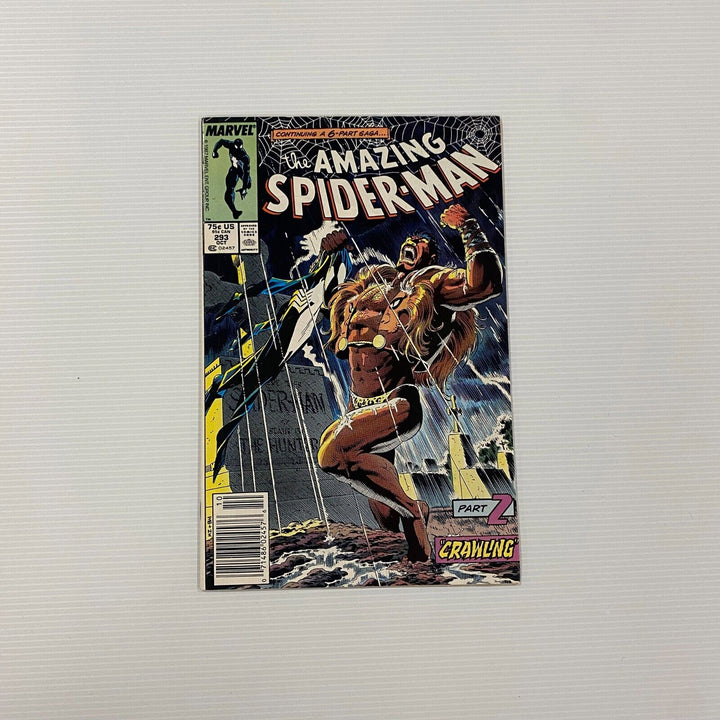 Amazing Spider-man #293 1987 VF/NM Part 2 - "Crawling" Newstand