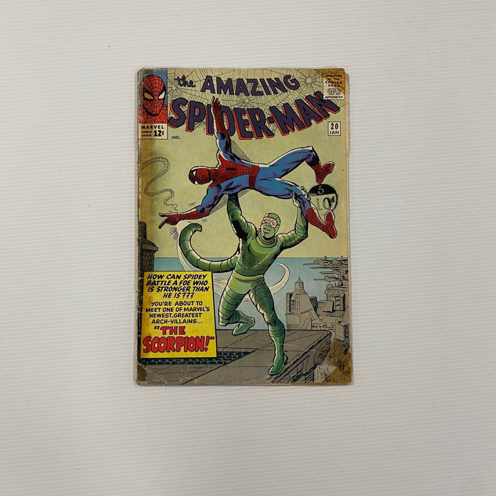 Amazing Spider-Man #20 1965 Poor Cent Copy 1st Appearance Scorpion