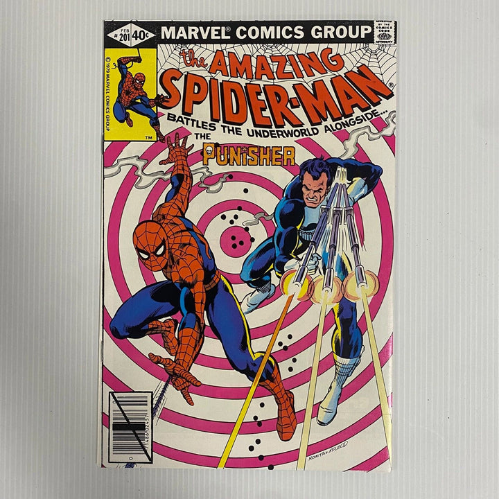 Amazing Spider-Man #201 1980 VF+ Punisher Appearance Romita