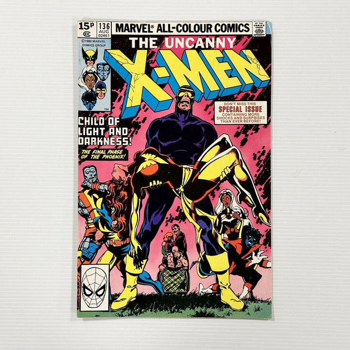 Uncanny X-men #136 1980 FN+ Pence Copy