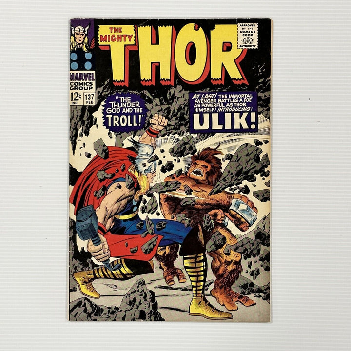 The Mighty Thor #137 1965 FN+ Cent Copy
