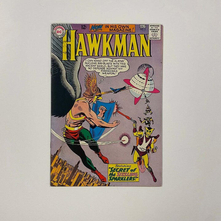 Hawkman #2 NM- Raw Comic DC Silver Age 1964