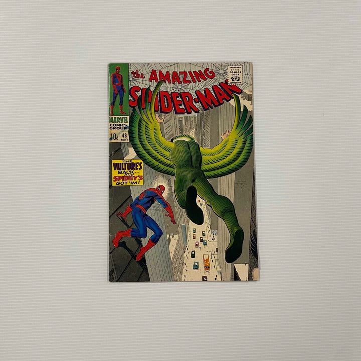 Amazing Spider-Man #48 1967 VG+ Pence Copy