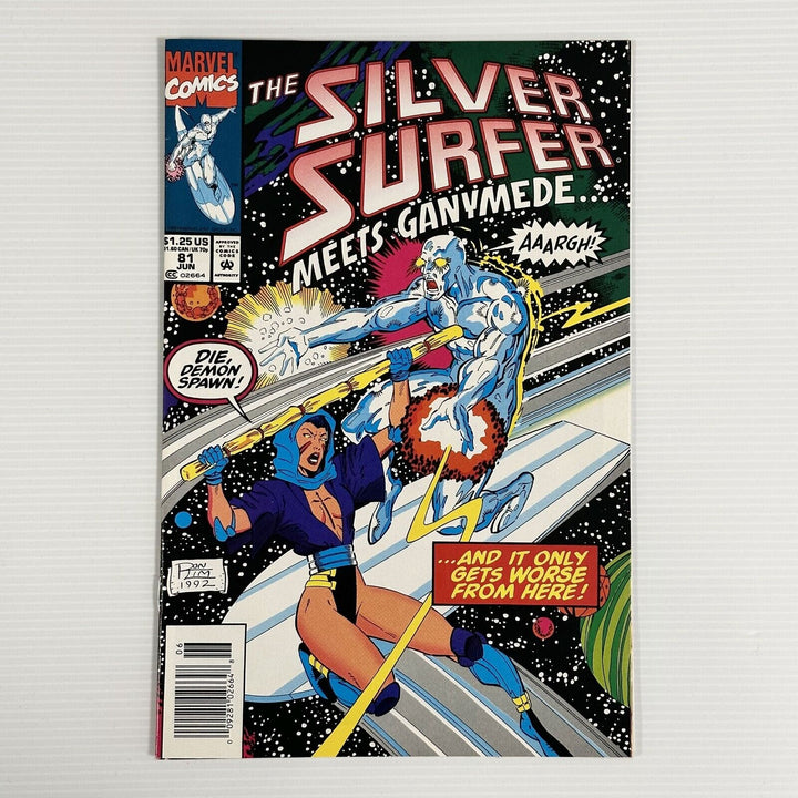 Silver Surfer #81 1993 NM- 1st appearance of Tyrant Newsstand Copy