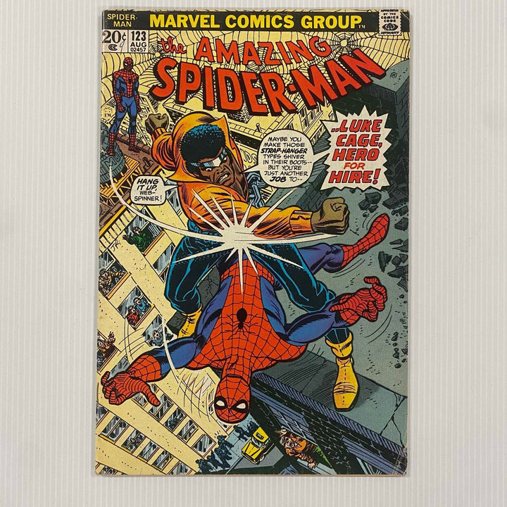 Amazing Spider-Man #123 1973 VG+ Cent Copy