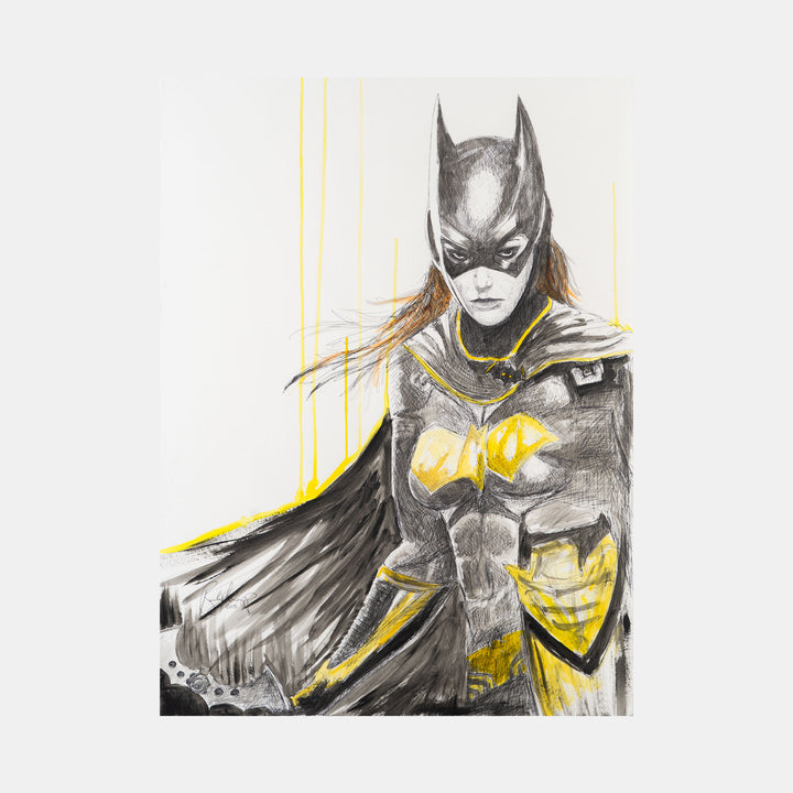 Batgirl Original Artwork by Becky Knapp