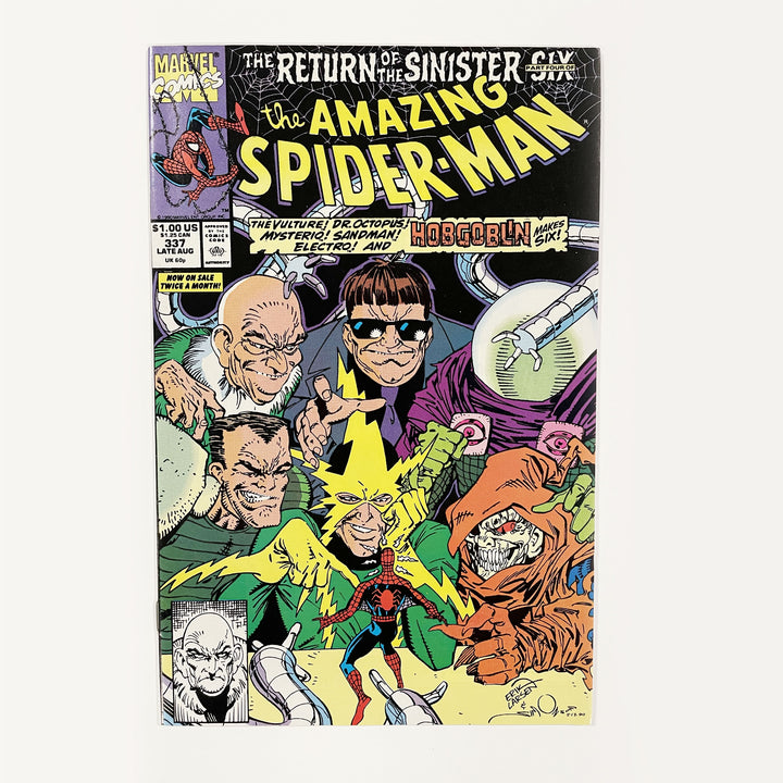 Amazing Spider-Man #337 1st full team appearance of the Sinister Six V2
