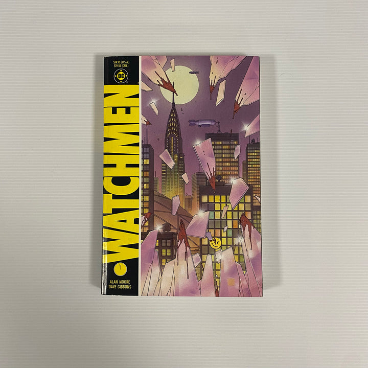 Watchmen Graphic Novel 1st Print 1987 Alan Moore Dave Gibbons