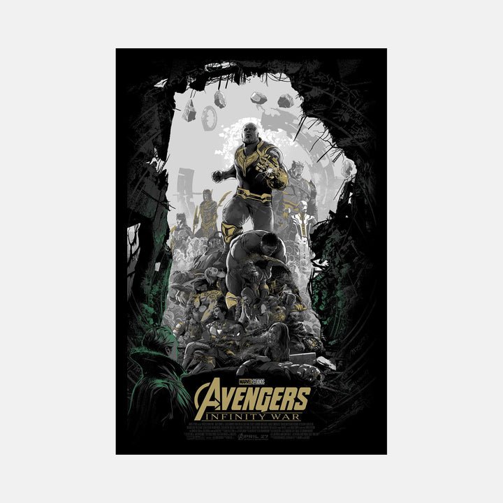 Infinity War Avengers by Juan Ramos 2019 Art Print Poster