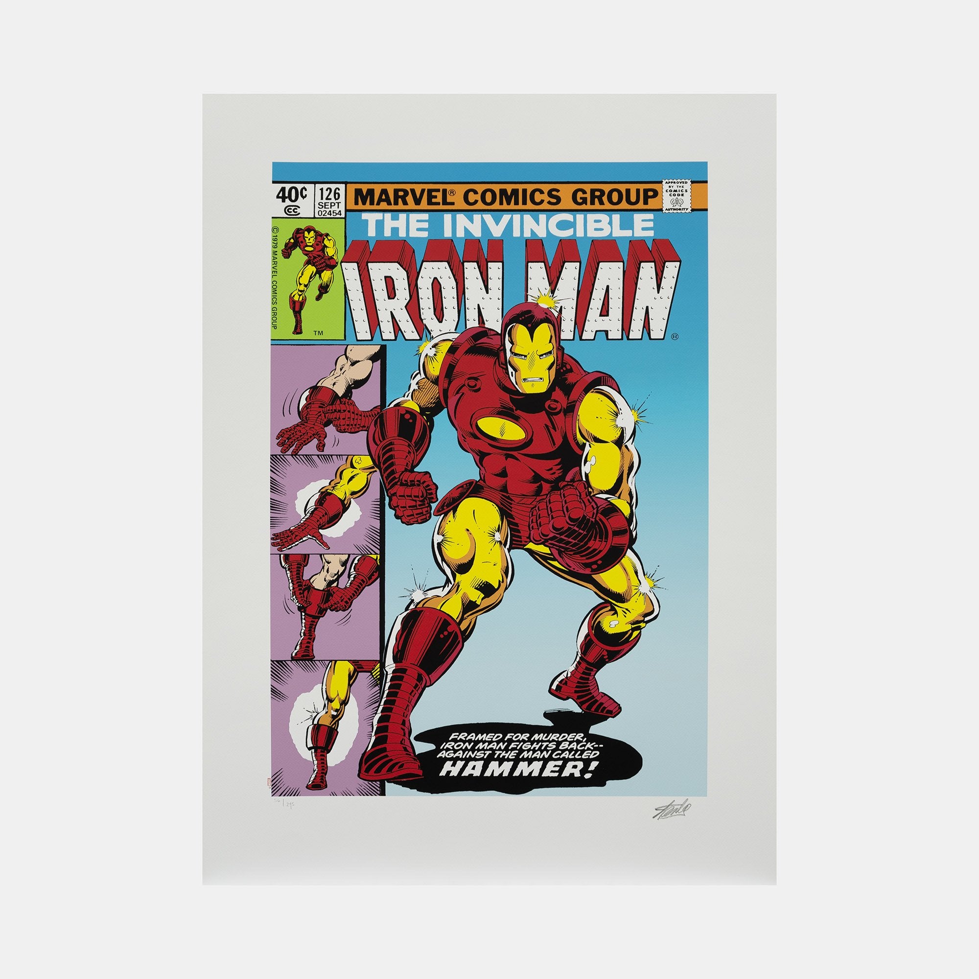 Marvel Superheroes: Edition 10 (HC 10) Signed by Stan Lee (2015)