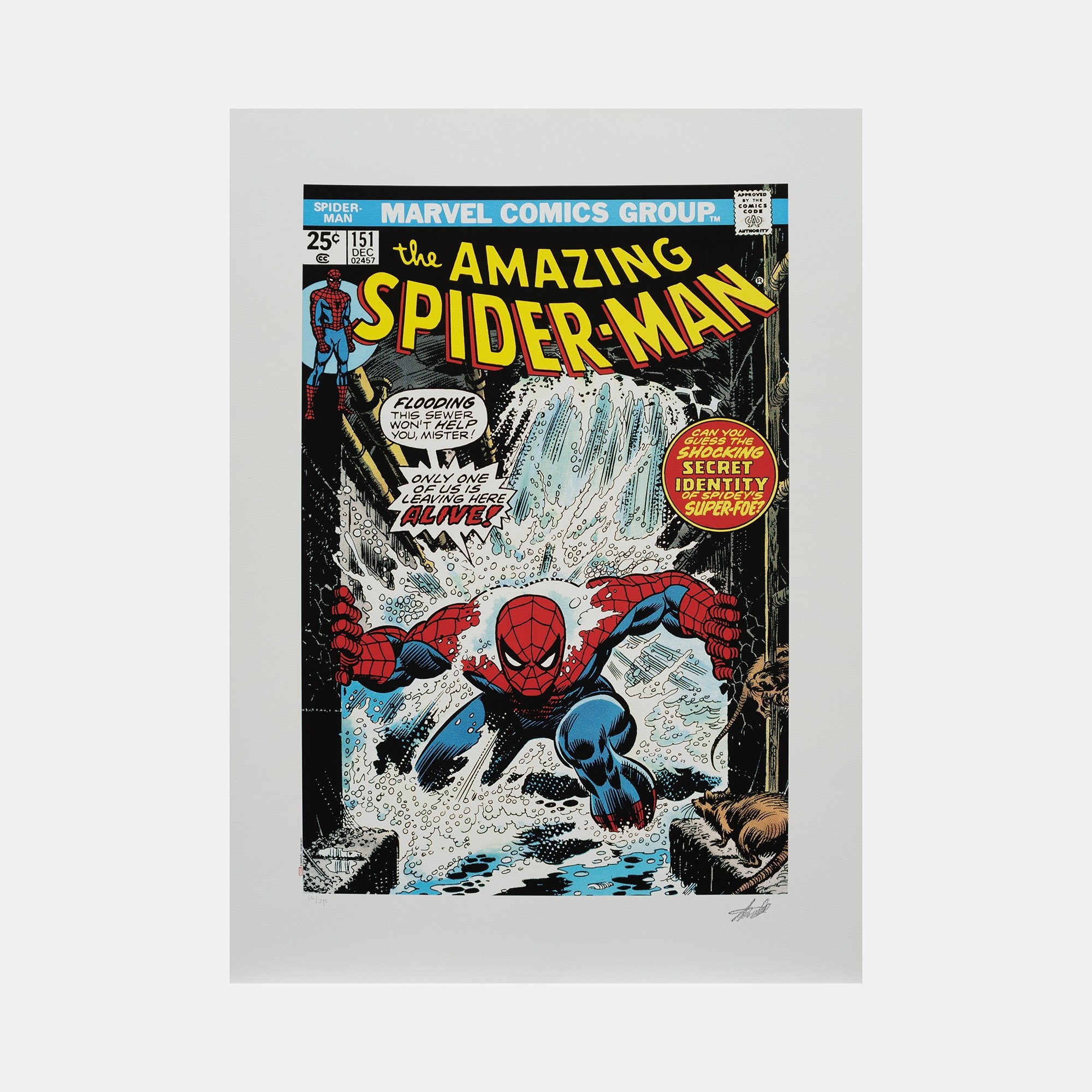 Marvel Superheroes: Edition 10 (HC 10) Signed by Stan Lee (2015)
