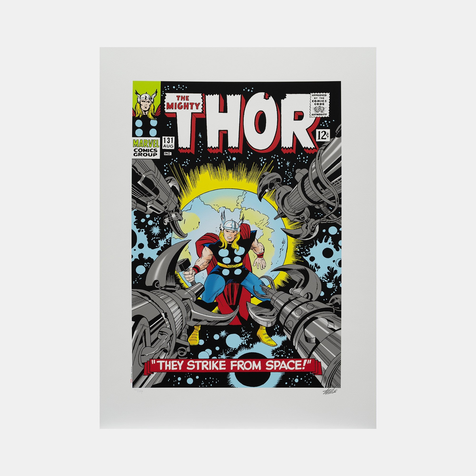 Marvel Superheroes: Edition 10 (HC 10) Signed by Stan Lee (2015)